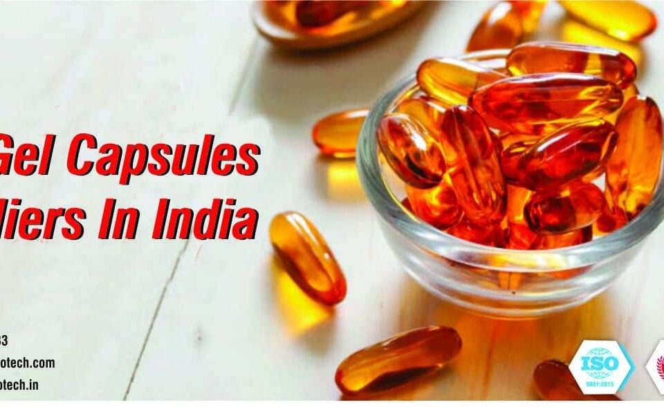 soft gel capsules suppliers from India